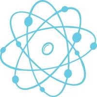 Atom Icon. Molecule Icon. Atom Molecule Logo vector