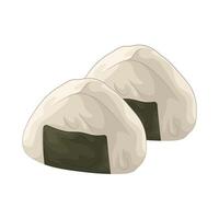 Illustration of onigiri vector