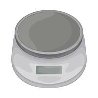 Illustration of digital scale vector