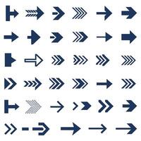 Arrows set of arrows vector
