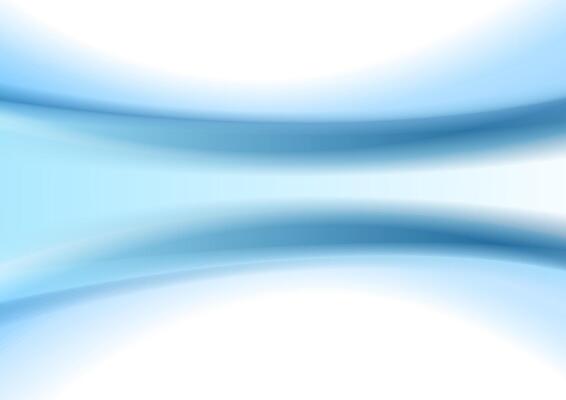 Abstract blue smooth blurred waves background