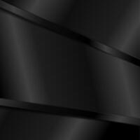Abstract tech black glossy stripes background vector