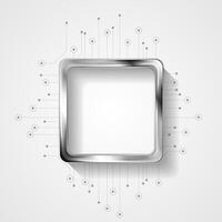 Abstract technology background with circuit board vector