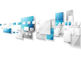 Grey and blue geometric motion background vector
