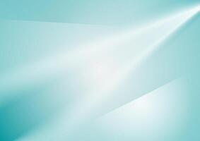Abstract bright turquoise gradient background vector
