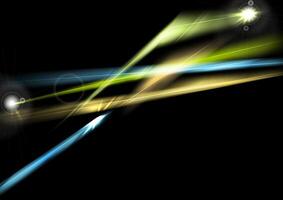Abstract glowing shiny lights background vector