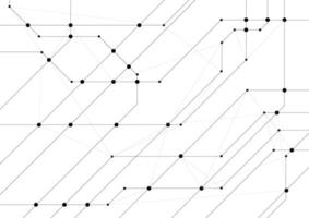 Abstract hi-tech background with circuit board chip vector