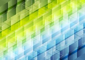 Colorful geometric polygonal pixelated background vector