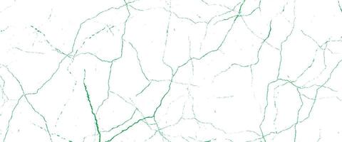 green and white of a cracked wall background with cracks vector