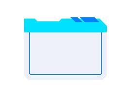 Futuristic element illustration. Colorful lower third overlay. vector
