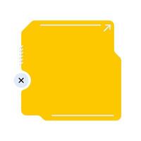 Futuristic element illustration. Colorful lower third overlay. vector