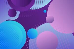 Purple geometric business banner design. Creative banner design with wave shape. Simple horizontal banner. eps10 vector