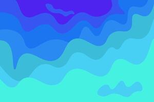 Abstract 3D blue wave background. Abstract paper cut. Abstract colored waves. Wavy banner. Color geometry design. Eps10 vector