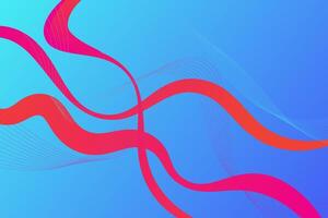 3d liquid shape background. Futuristic pink gradient pattern. Wave and line background. Bright blue geometric poster background. Eps10 vector