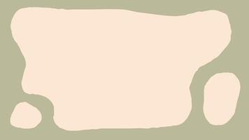 Minimal Abstract Background with Liquid Organic Shapes vector