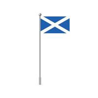 Scotland flag element design. Isolated on white background illustration vector