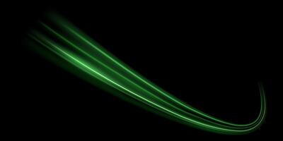 beautiful light speed line background on black background abstract design illustration vector
