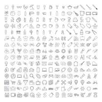 icon pack symbol template for graphic and web design collection logo illustration vector