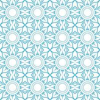a blue and white pattern with circles vector
