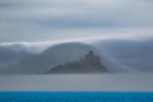 Misty St Michael's Mount in Fog photo