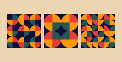 Flat color elements. vector