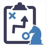 Strategy and planning icon concept vector
