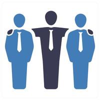 Friendship and support icon concept vector