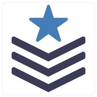 Army Badge and military icon concept vector