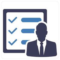 Business Activity and management icon concept vector