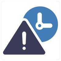 Warning and alert icon concept vector