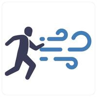 Wind and air icon concept vector
