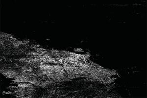 Grainy Dark Texture with Noise Overlay and Distressed Effects for Black and White Banner Backgrounds vector