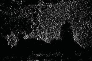 Grunge Black Asphalt Background with Texture and Halftone Distress for Dark Abstract Designs vector