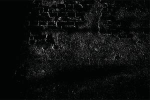 Dark Brick Wall Textures and Backdrops with Black and Grey Tones for Grunge, Distressed, and Vintage Design Projects vector