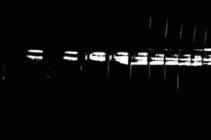 Abstract Black Background with Glitch Patterns and Shiny Lights for Technology and Art Banners vector