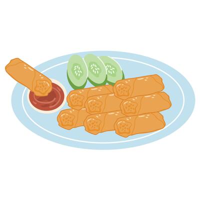 Vegan Lumpia or Lumping Shanghai