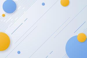 Colorful abstract circles background design vector