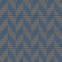 Knitting with beautiful patterns is used in winter clothes. vector