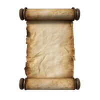 the old scroll on a transparent background png