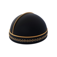 a black and gold hat on a transparent background png