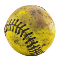 Softball isolate on transparency background png