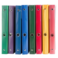 Binders full body isolate on transparency background png