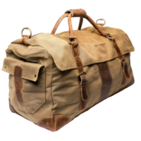 Weekender Bag front view full length isolate on transparency background png