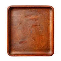 A tray top view full length isolate on transparency background png