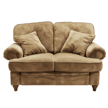 divanetto davanti Visualizza pieno lunghezza isolato su trasparenza sfondo png