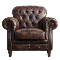 Club Chair isolate on transparency background png