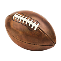 Football American isolate on transparency background png