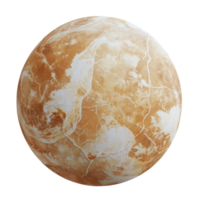 Venus isolate on transparency background png