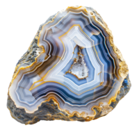 Beautiful Agate isolate on transparency background png