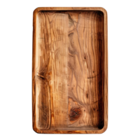 A tray top view full length isolate on transparency background png